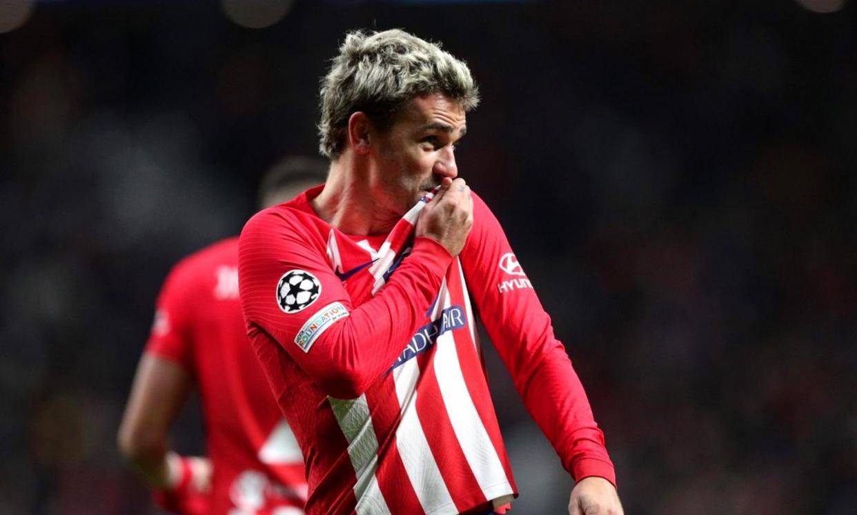 西甲出场历史第四，格里兹曼16年551场无一冠，34岁仍无缘西甲冠军荣誉